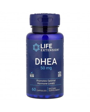 Life Extension, DHEA, 50 мг, 60 капсул